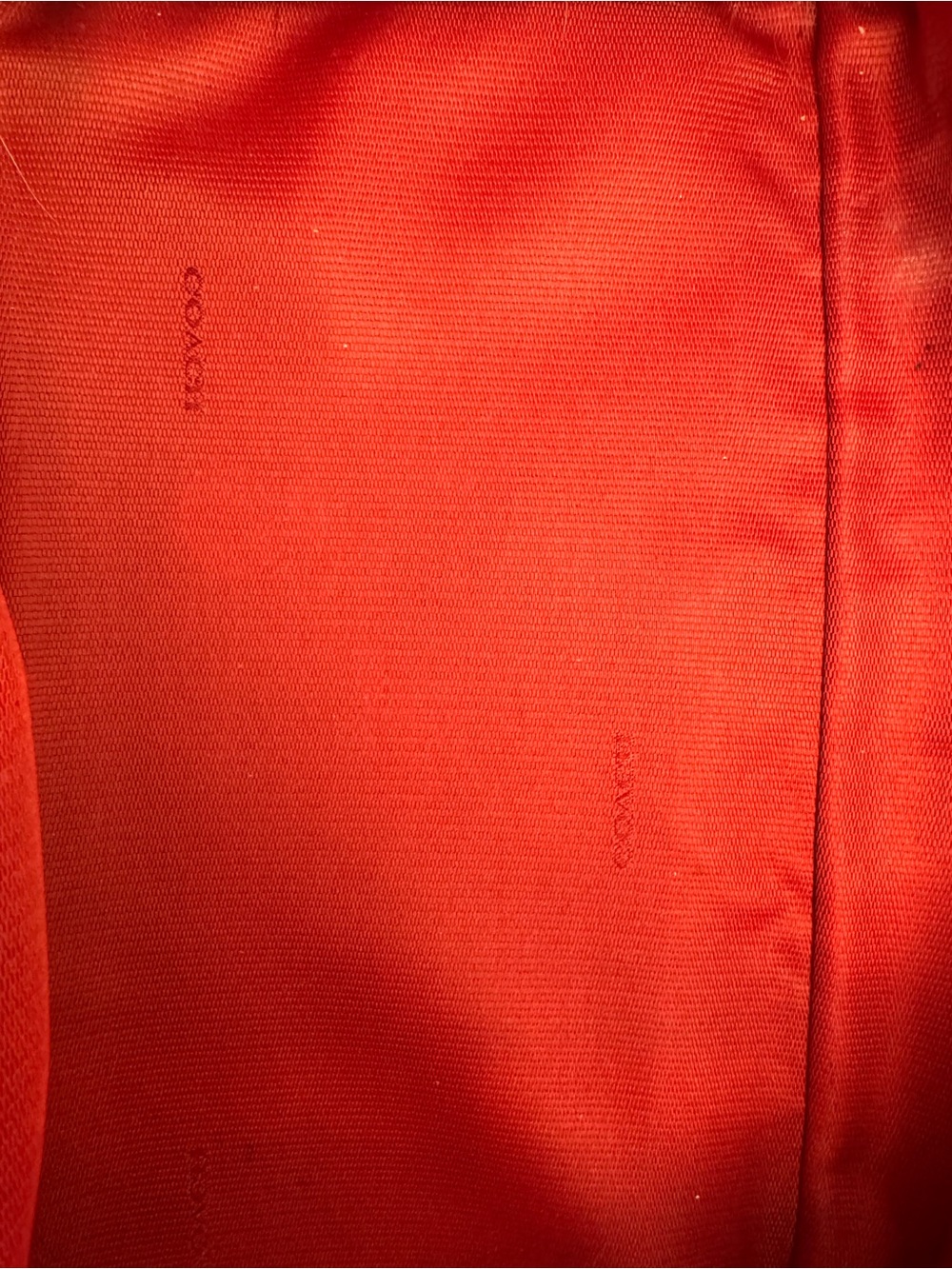 Coach Red Leather Tote with Signature Scarf and Gold Hardware - Picture 11 of 16